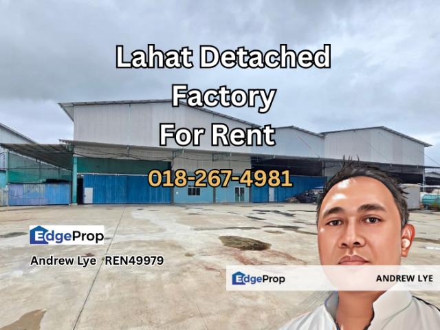 Warehouse for rent in Perak, Tanjong Ipoh