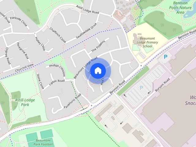 House for rent in Leicester, Beaumont Leys