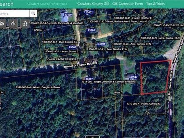 Land for sale in Union City, Pennsylvania
