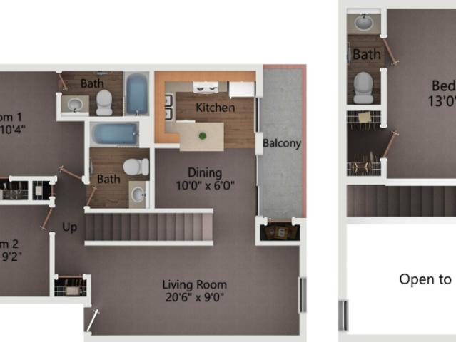 Apartment for rent in Camby, Indiana