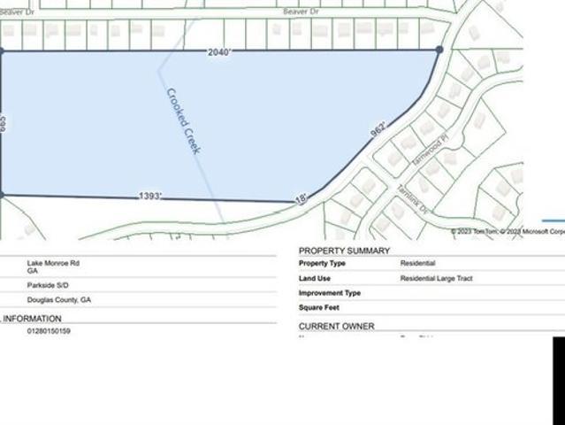 Land for sale in Douglasville, Douglas County