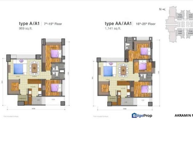 Condominium for sale in Tanjong Sepat, Selangor