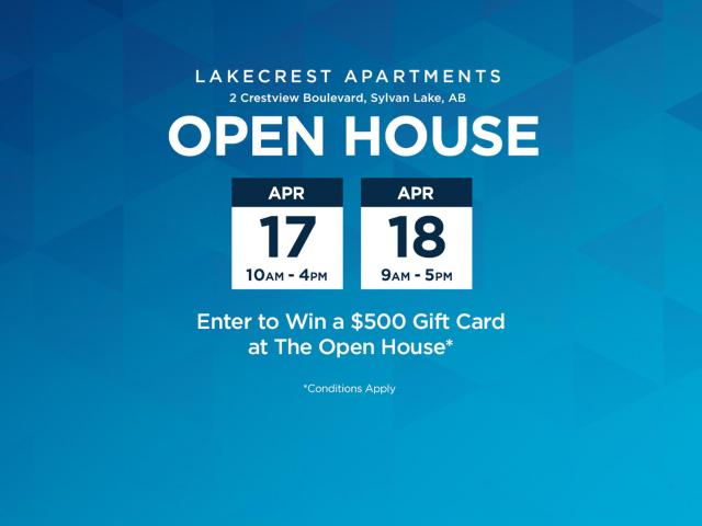 Apartment for rent in Sylvan Lake, Alberta
