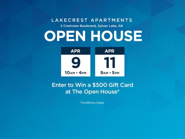 Apartment for rent in Sylvan Lake, Alberta
