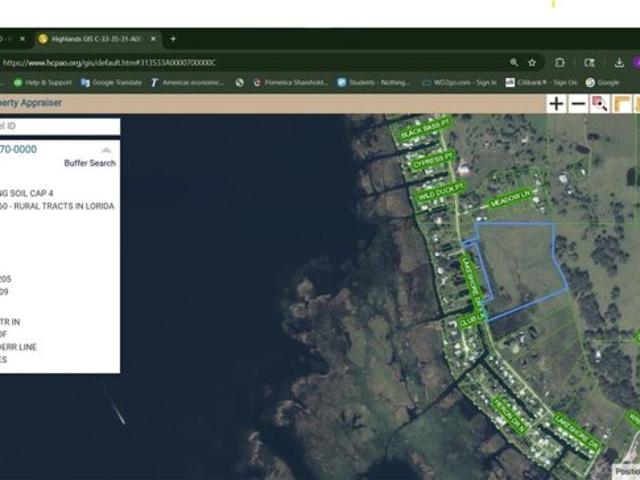 Land for sale in Lorida, Florida