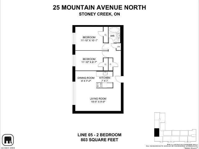 Apartment for rent in Downtown Stoney Creek, Hamilton