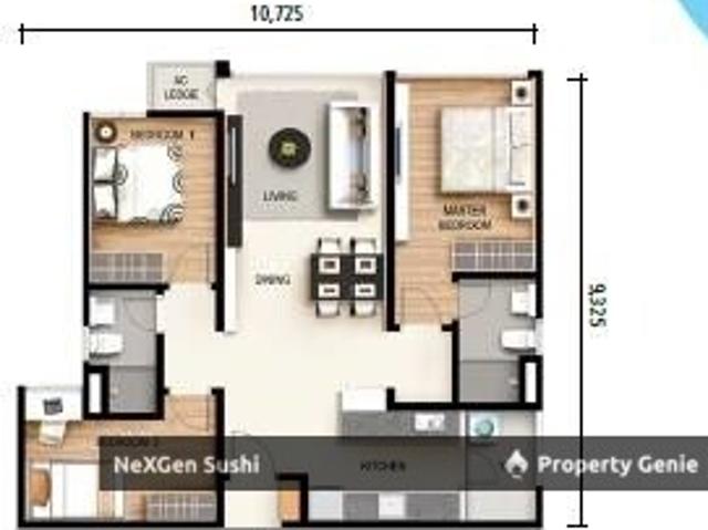Serviced Residence for rent in Country Heights Damansara, Kuala Lumpur