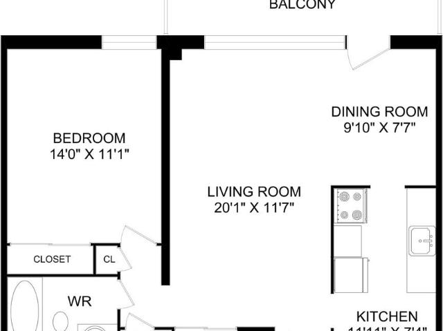 Apartment for rent in Mississauga, Ontario