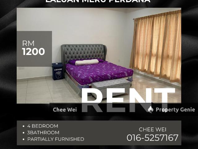 Terraced House for rent in Perak, Tanjong Ipoh