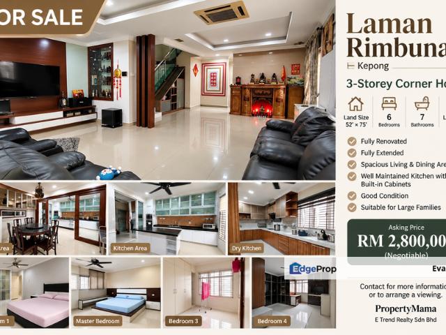 House for sale in Laman Rimbunan, Kepong