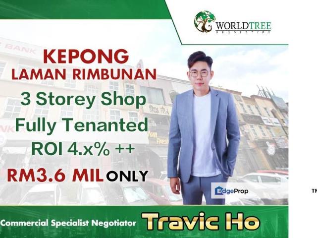 Shop for sale in Kepong, Kuala Lumpur
