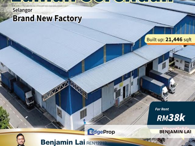 Warehouse for rent in Selangor