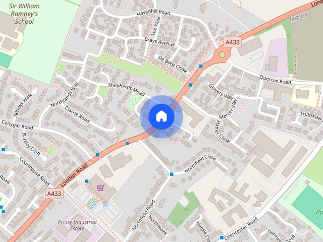Apartment for rent in Tetbury, Fossebridge