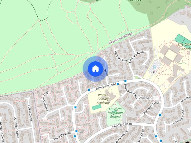 House for rent in Warren Hill, Gedling