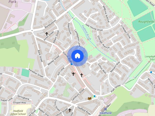 House for rent in Charlesworth, East Midlands