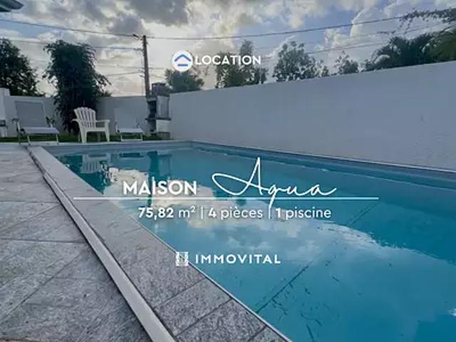 Maison location à Poirier, Lamentin