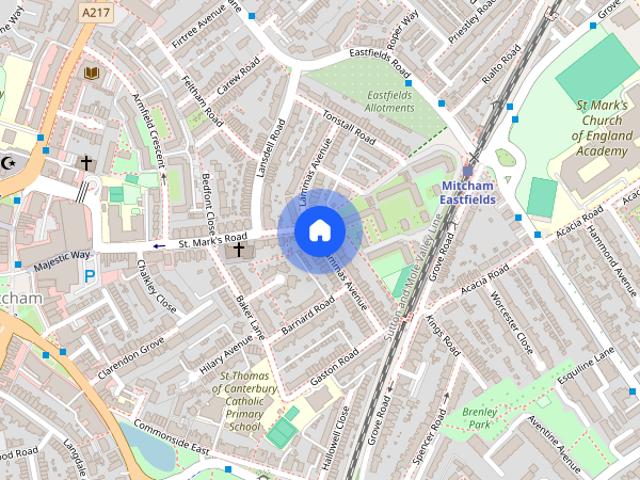 House for rent in London Borough of Merton, Mitcham