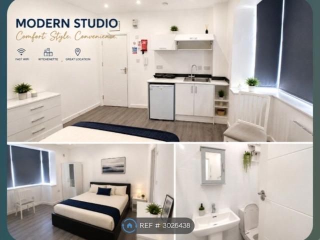 Studio for rent in London Borough of Merton, Mitcham