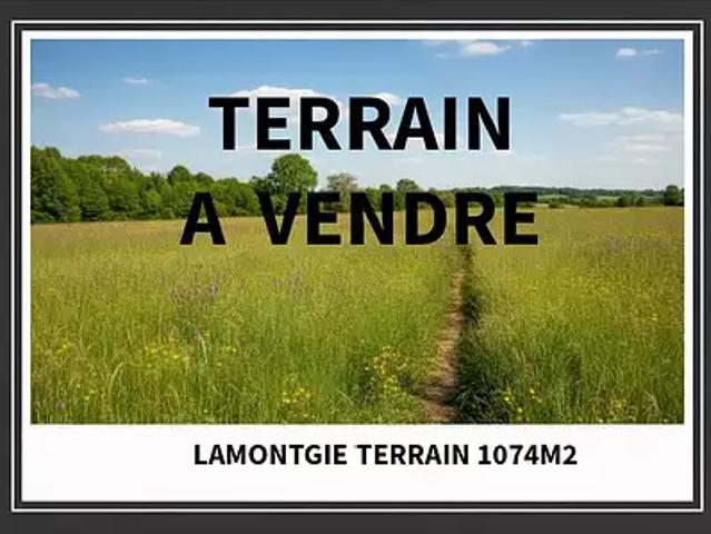 Terrain vente à Issoire, Lamontgie