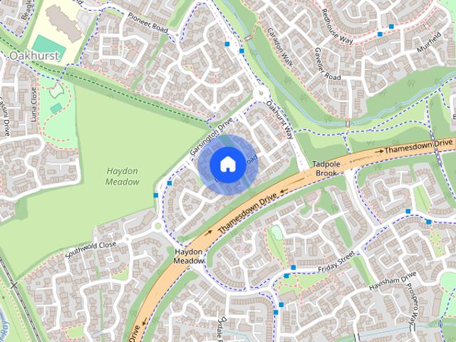 House for rent in Oakhurst, Abbey Mead