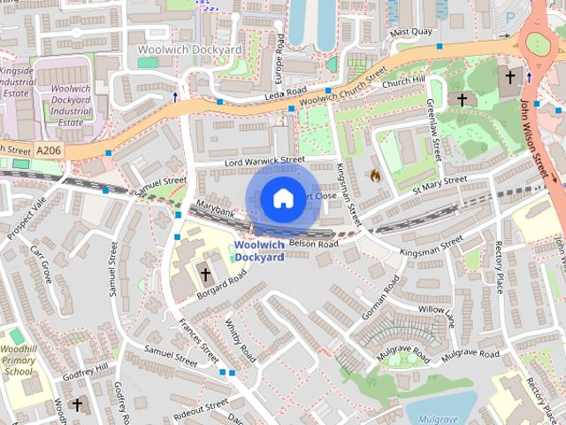 Apartment for rent in Woolwich Dockyard, Greater London