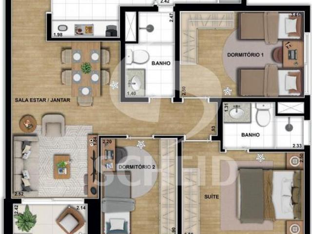 Apartamento venda em Vila Mascote, São Paulo