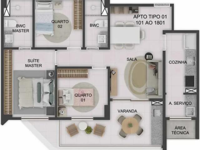 Apartamento venda em Região Geográfica Imediata de Salvador, Região Metropolitana de Salvador