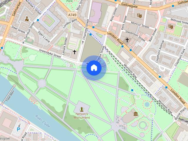 Apartment for rent in Calton, Scotland