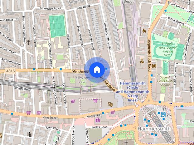 Apartment for rent in London Borough of Hammersmith and Fulham, Greater London