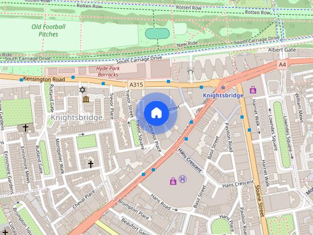 House for rent in Brompton, Knightsbridge