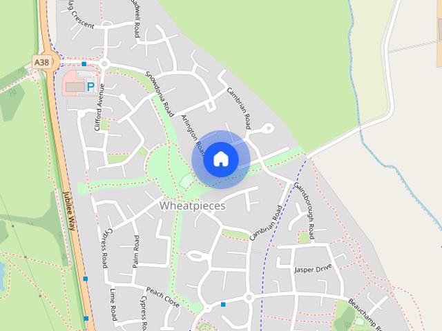 House for rent in Wheatpieces, Tewkesbury