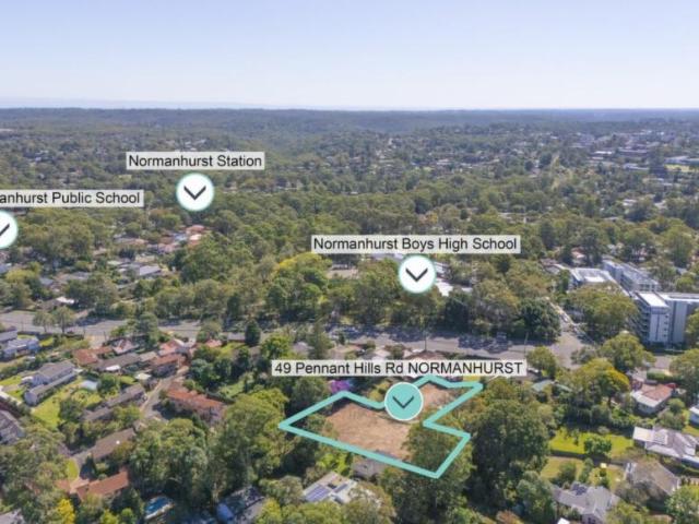Land for sale in Normanhurst, New South Wales
