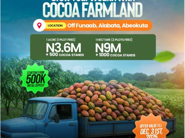 Land for sale in Abeokuta North, Ogun