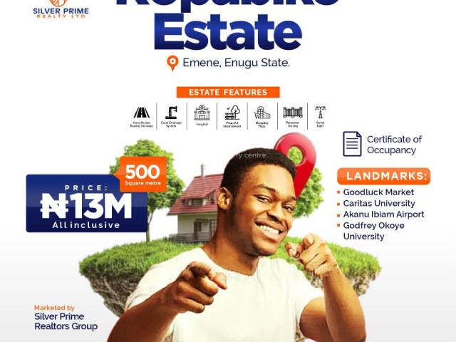 Land for sale in Enugu