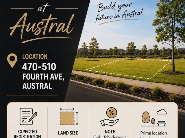 Land for sale in Austral, New South Wales