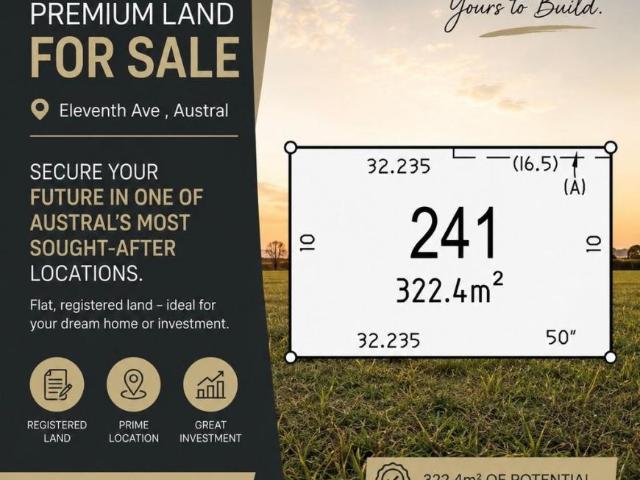 Land for sale in Austral, New South Wales