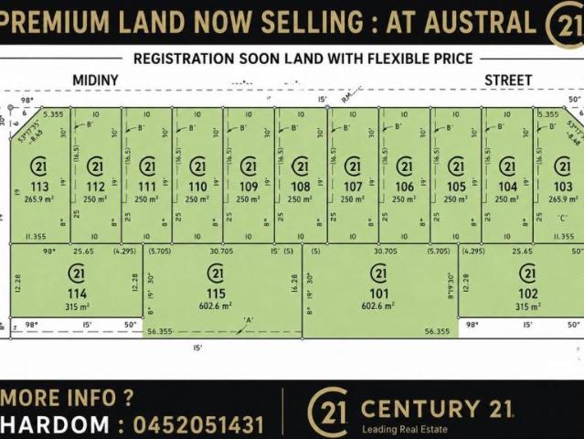 Land for sale in Austral, New South Wales