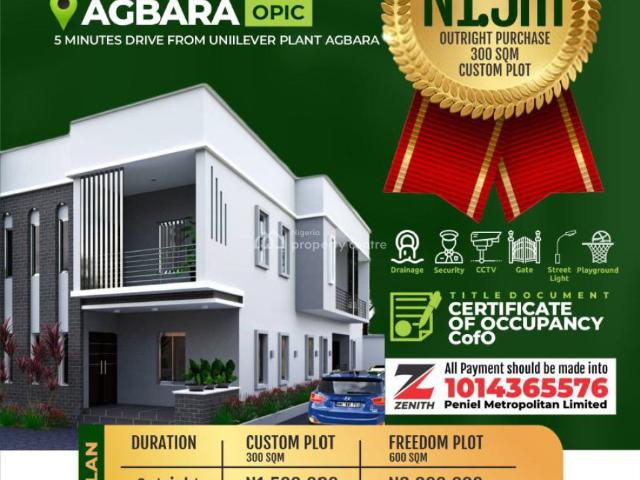 Land for sale in Agbara, Ogun