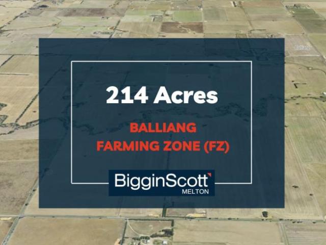 Land for sale in Balliang, Victoria