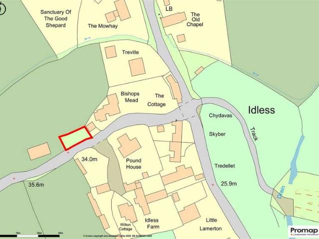 Land for sale in Penweathers, Cornwall