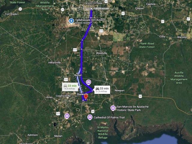 Land for sale in Crawfordville, Florida