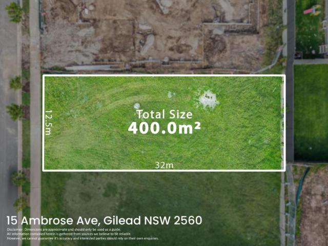 Land for sale in Gilead, Sydney