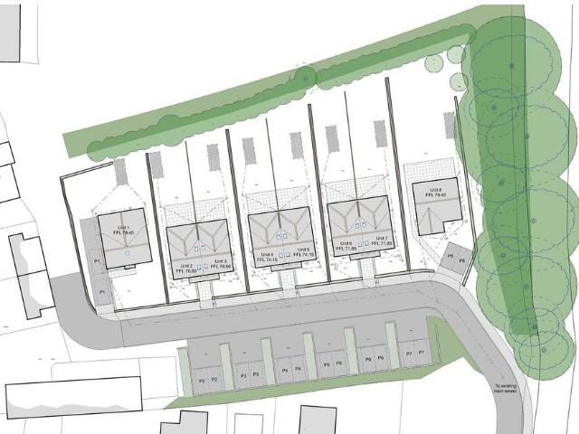 Land for sale in Gluvian, St Columb Major