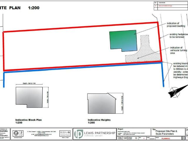 Land for sale in Llanedi, Fforest