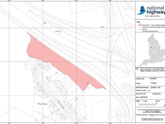 Land for sale in Tabley Superior, Over Tabley