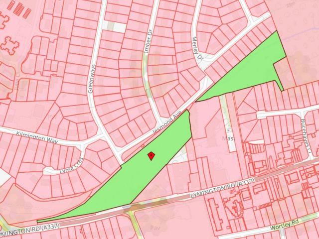 Land for sale in Highcliffe