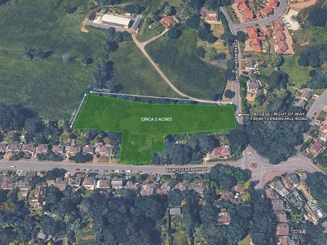 Land for sale in Perryfields, West Sussex