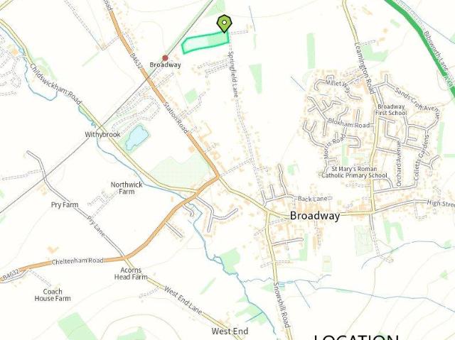 Land for sale in Broadway, Wychavon