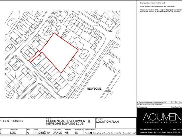 Land for sale in Armitage Bridge, West Yorkshire