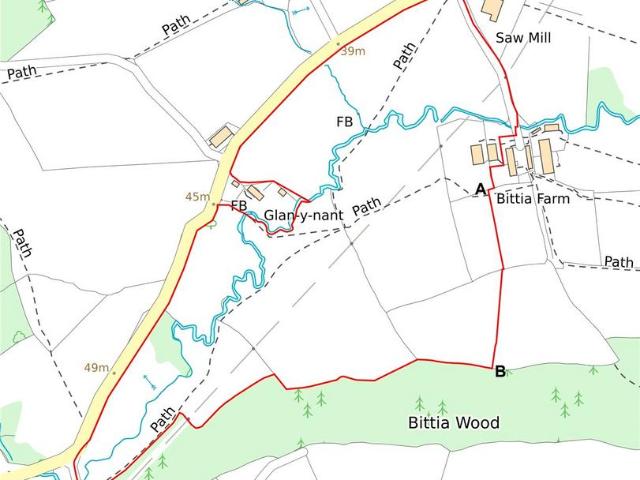 Land for sale in Llanbadoc, Wales